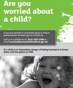 Are you worried about a child poster