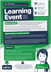 Learning Event Flyer - Yvonne